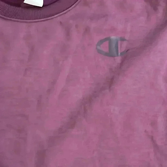 Champion Reverse Weave C Logo Cropped  Sweater Size XL - Picture 7 of 9